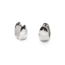 Load image into Gallery viewer, Silver Huggies Earrings - A7179
