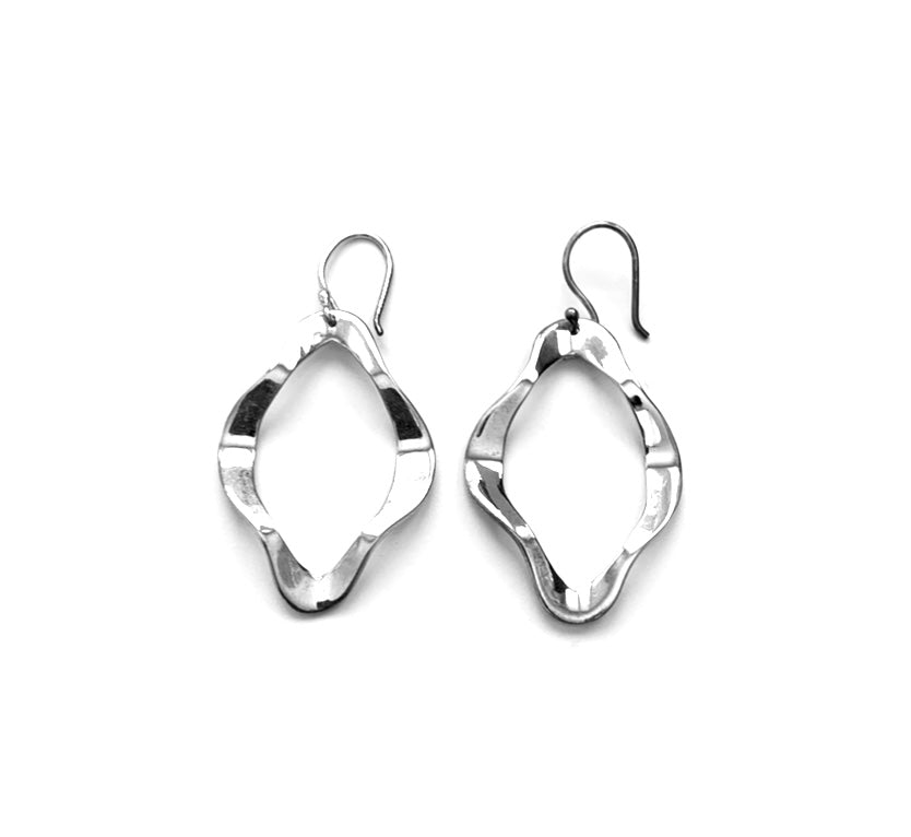 Silver Drop Earrings - PPA498