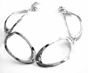 Silver Drop Earrings - A331