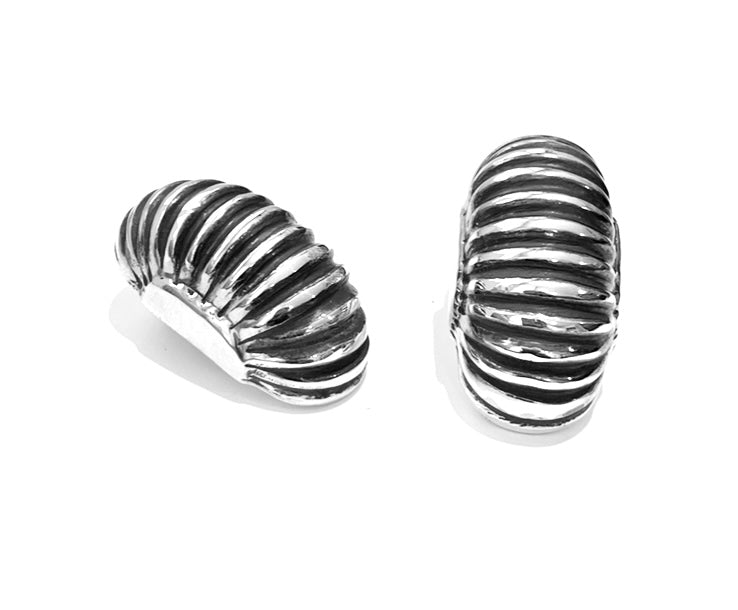 Silver Clipon Earrings- A4046