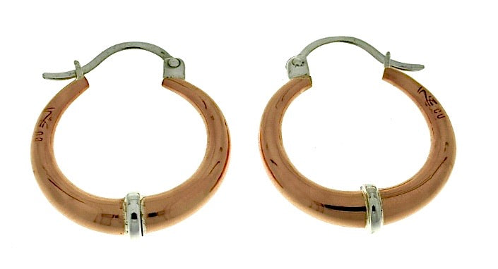 Silver Hoop Earrings - A9144
