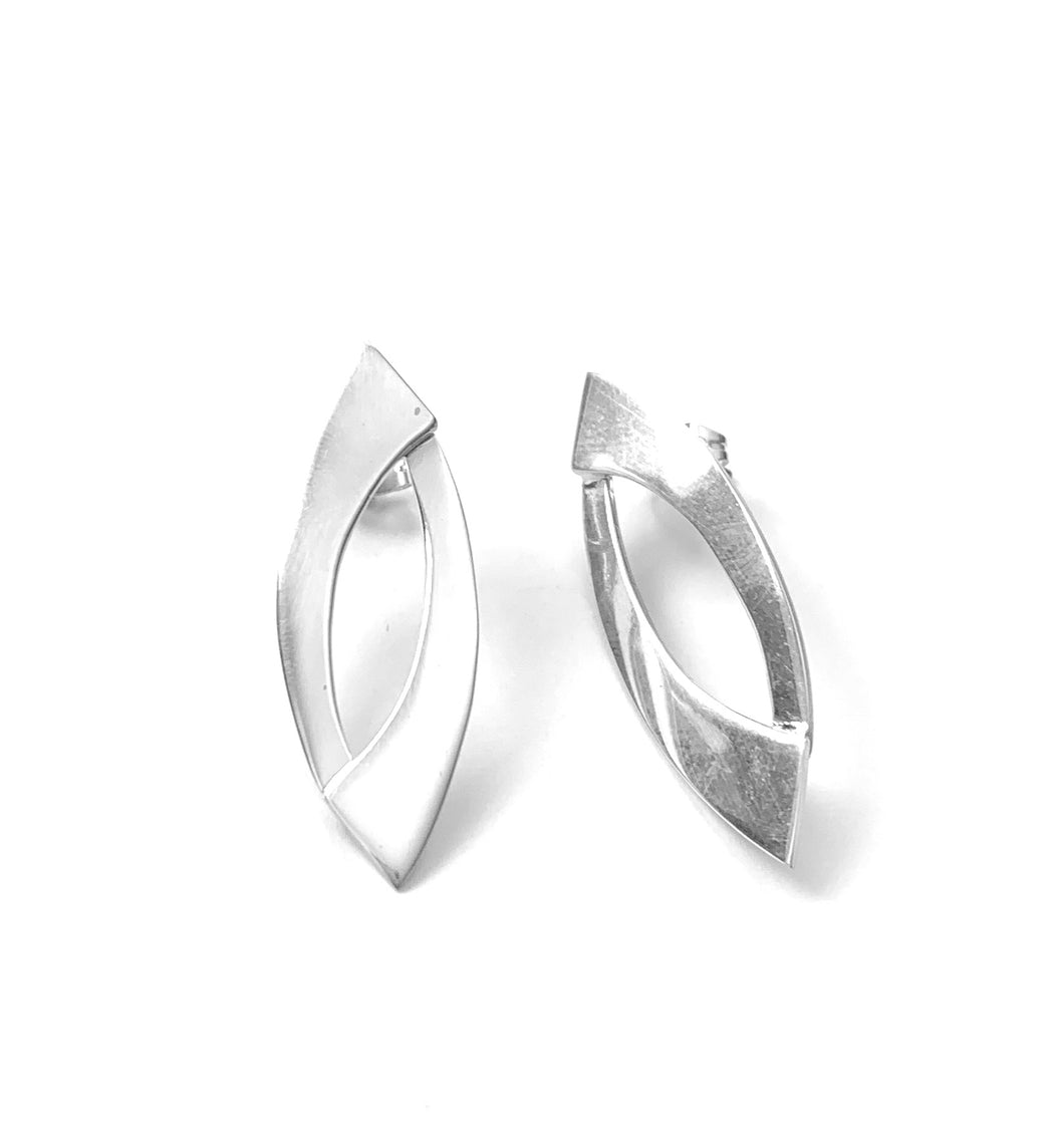 Silver Stud Earrings - A993