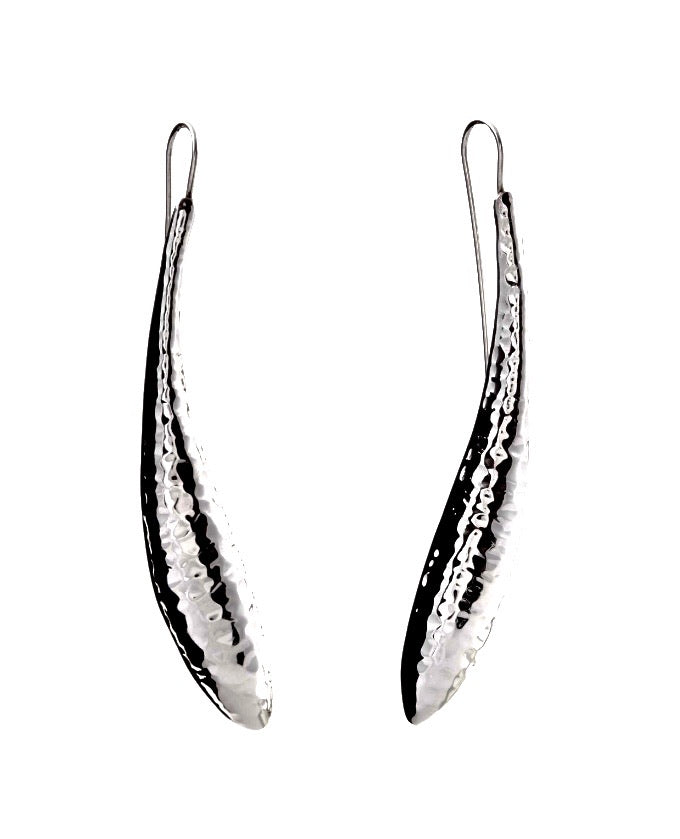Silver Drop Earrings - A5489