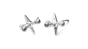 Silver Stud Earrings - A6206