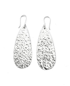 Silver Drop Earrings - OA409