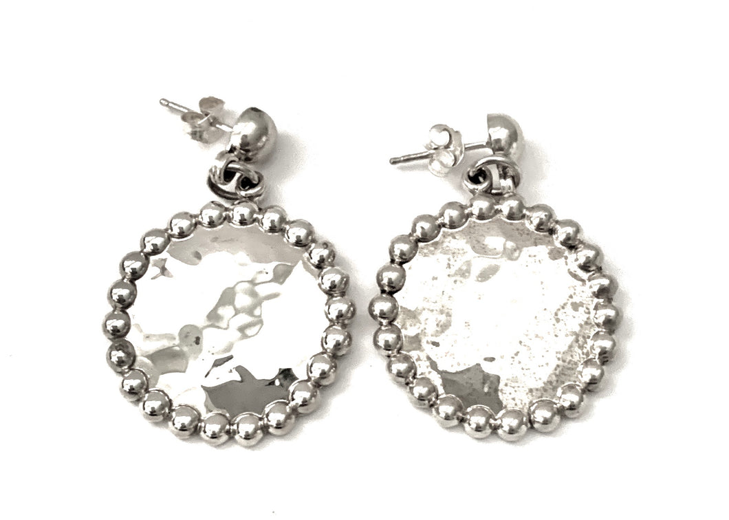 Silver Drop Earrings - PPA275