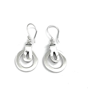 Silver Drop Earrings - PPA691