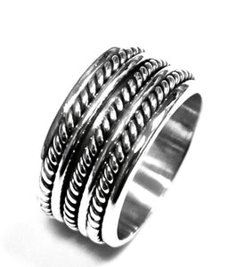Silver Spinner Ring - R5156