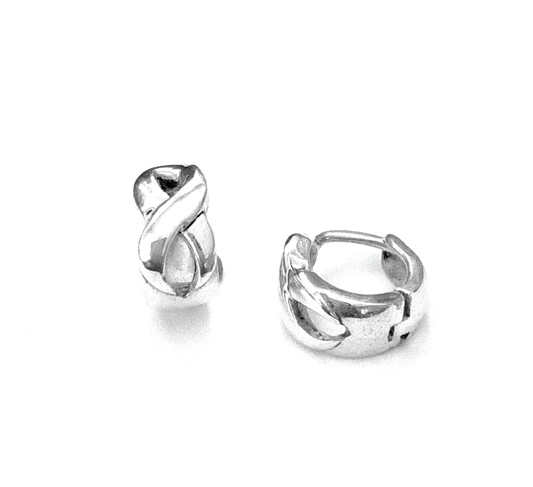 Silver Hoops - A7137