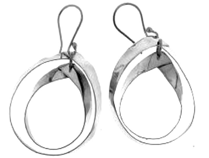 Silver Drop Earrings - PPA359