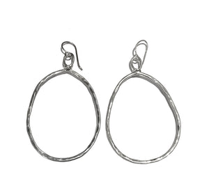Silver Drop Earrings - A5257