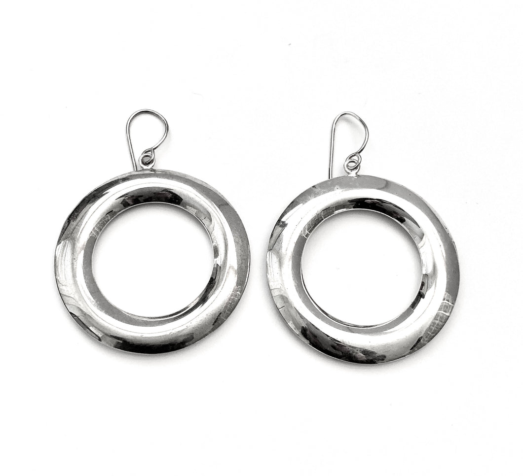 Silver Drop Earrings - A5198