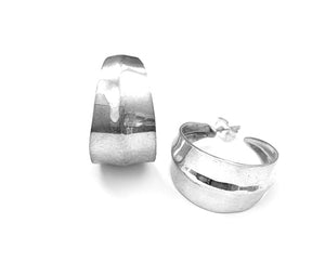 Silver Hoop Earrings - A5125