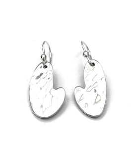 Silver Drop Earrings - A6162
