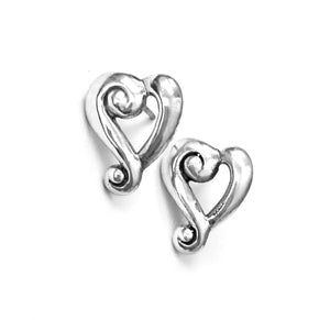 Silver Stud Earrings - EMA418