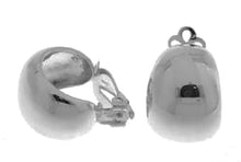 Load image into Gallery viewer, Silver Clip Earrings - A6310
