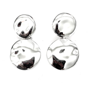 Silver Drop Earrings - PPA319