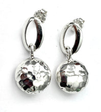 Load image into Gallery viewer, Silver Drop Earrings - PPA315
