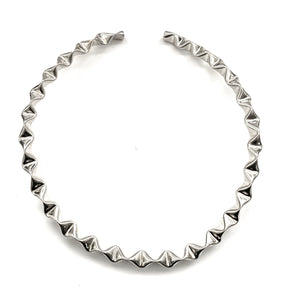 Silver Choker Necklaces - G604