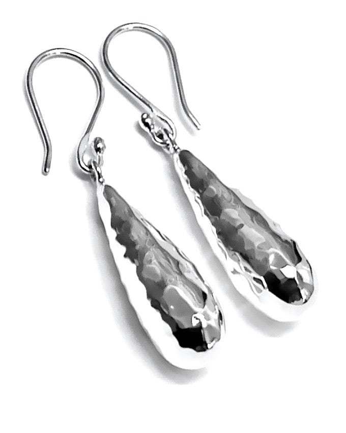 Silver Drop Earrings - PPA570