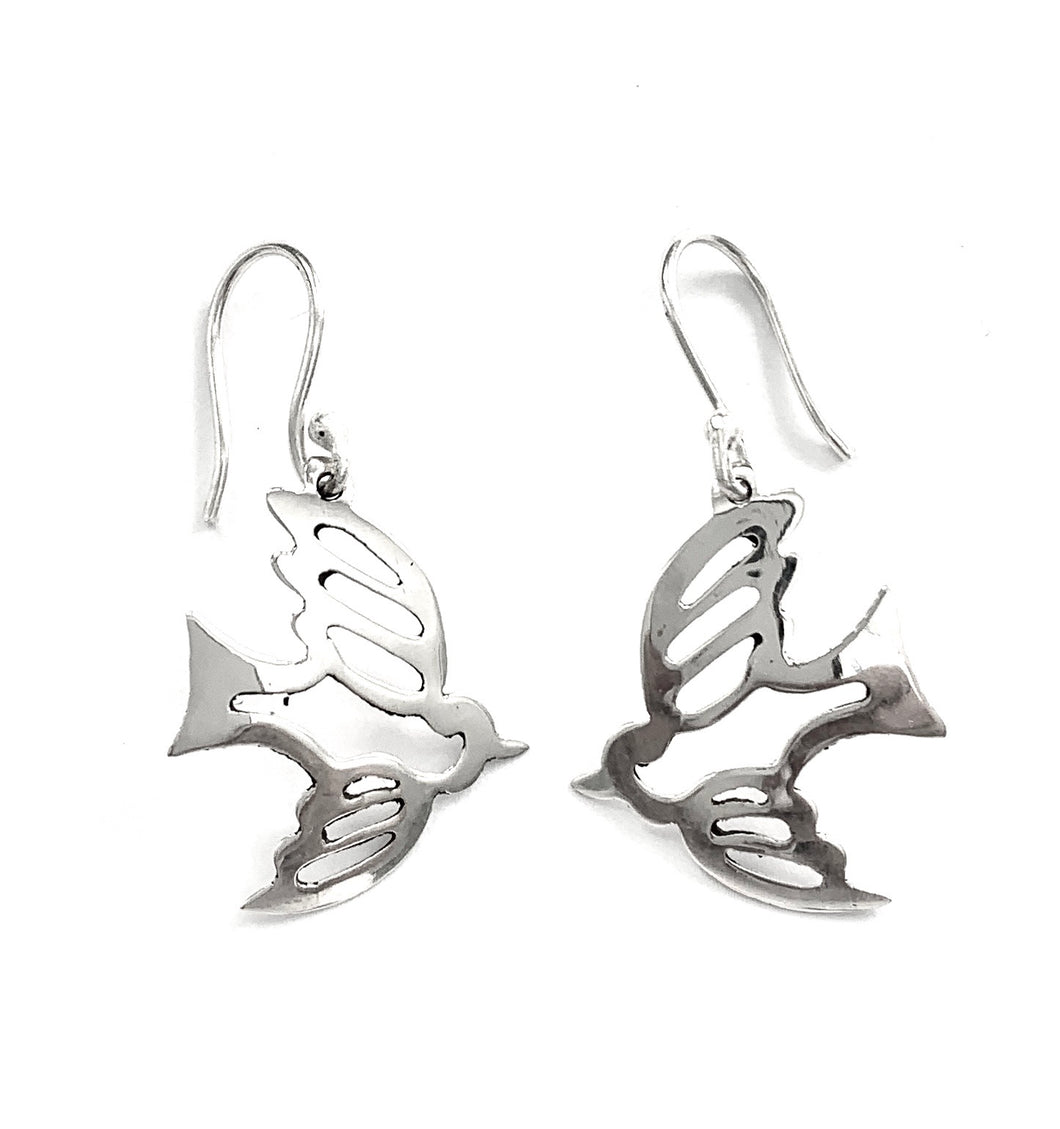 Silver Drop Earrings - A7027