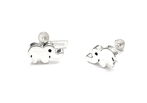 Silver Stud Earrings - A6286