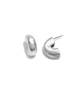 Silver Hoop Earrings - WA367
