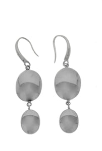 Silver Drop Earrings - A6222