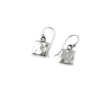 Silver Drop Earrings - A5049