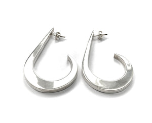 Silver Drop Earrings - A5276