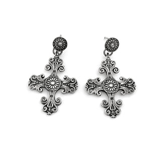 Silver Earrings - A444