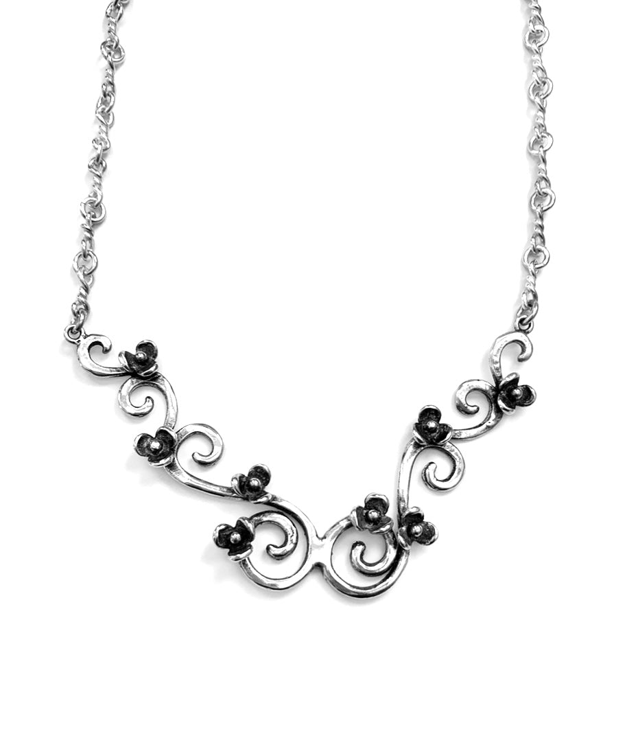 Silver Necklace - WC398