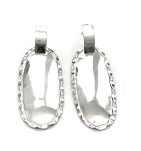 Load image into Gallery viewer, Silver Drop Earrings - OA422
