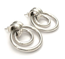 Load image into Gallery viewer, Silver Drop Earrings - PPA403
