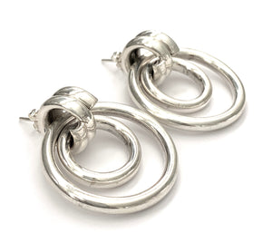 Silver Drop Earrings - PPA403