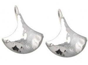 Silver Drop Earrings - A5441