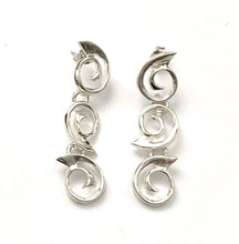 Load image into Gallery viewer, Silver Drop Earrings - A6229
