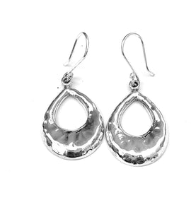 Silver Drop Earrings - PPA478