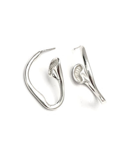 Silver Drop Earrings - A6187