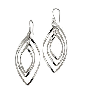 Silver Drop Earrings - PPA271