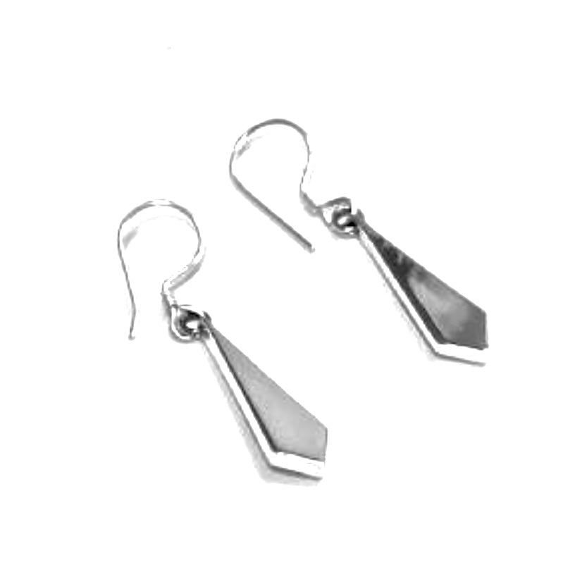 Silver Drop Earrings - A6341