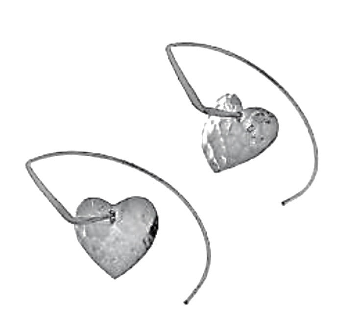 Silver Drop Earrings - A9129