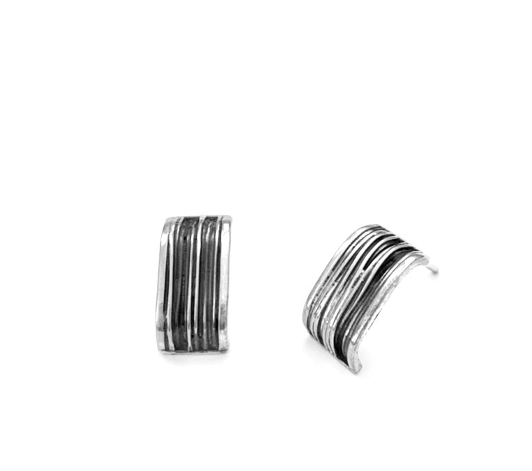 Silver Stud Earrings - A6259