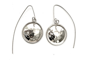 Silver Drop Earrings - AH871
