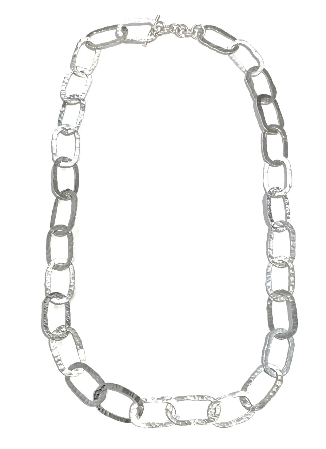 Silver Necklace -C6094Single