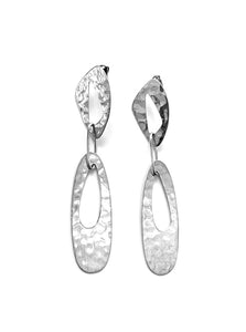 Silver Drop Earrings - A5390