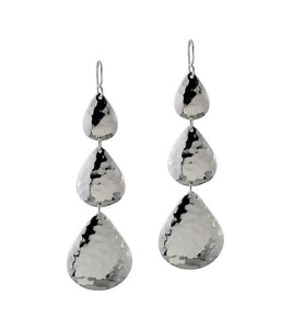 Silver Drop Earrings - A5409