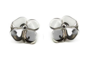 Silver Clip Earrings - PPA356