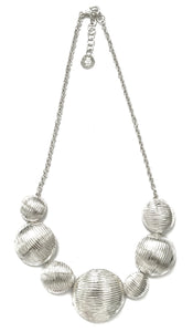 Silver Clip Earrings - A6361