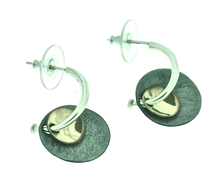 Silver Drop Earrings - A9105